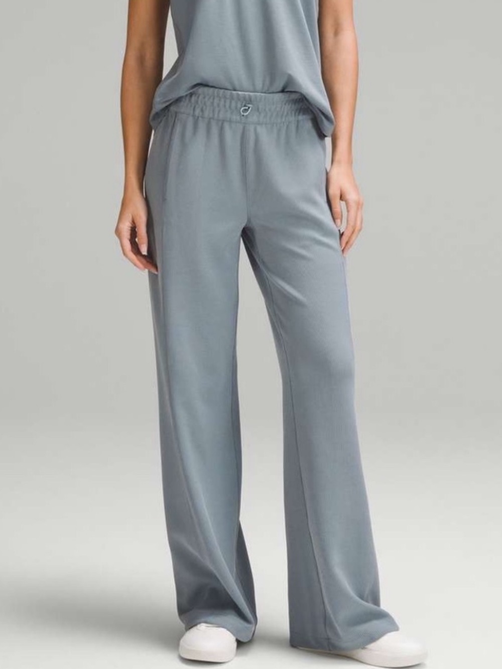 Lululemon Softstreme High-Rise Pant *Full Length Belgian Blue size 8
